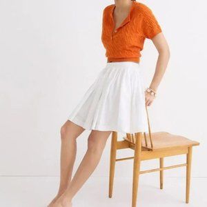 J. Crew linen mini skirt